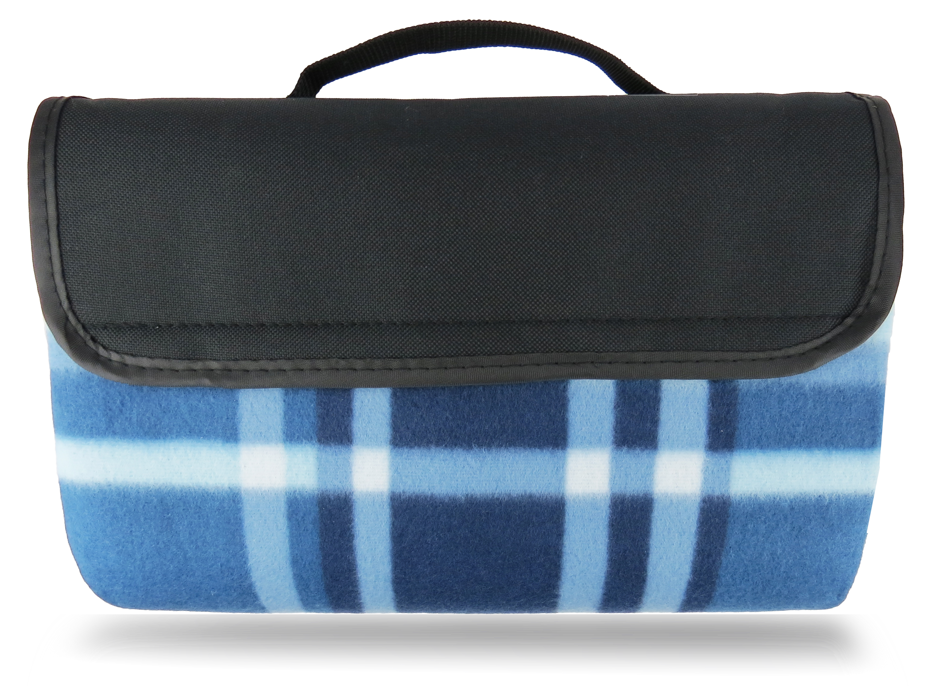 Large Fleece Picnic Rug-Blue